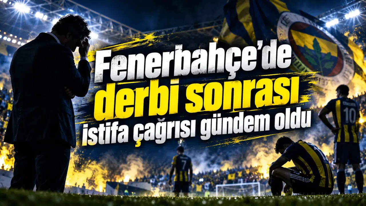 Fenerbahçe'de derbi sonrası istifa çağrısı gündem oldu