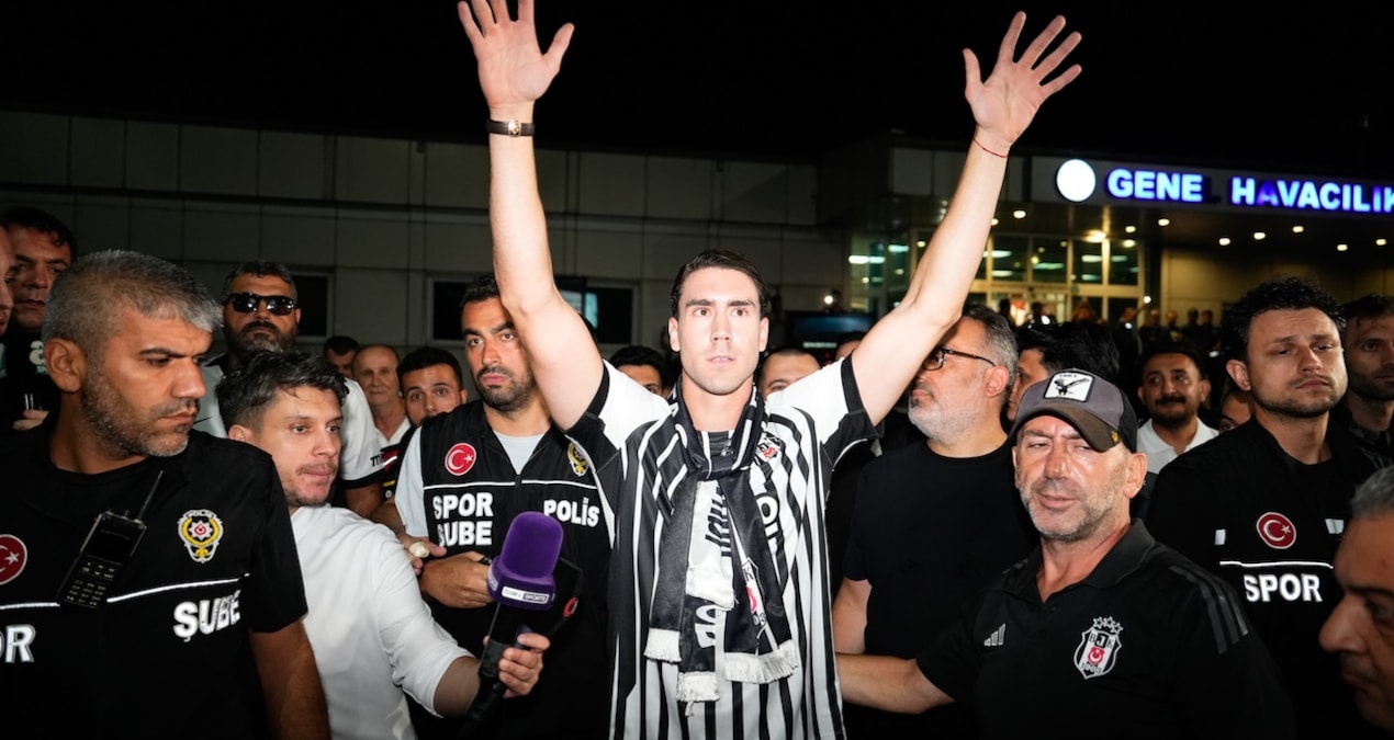 Vlahovic’in kariyerinde Beşiktaş’ın renklerinin ayrı bir yeri var! Kaderi siyah beyaz