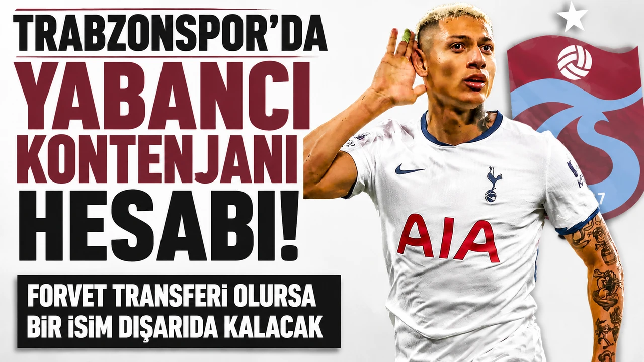 Trabzonspor’da yabancı kontenjanı hesabı! Forvet transferi olursa bir isim dışarıda kalacak