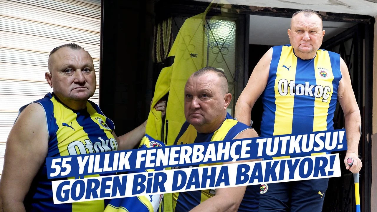 55 yıldır aynı renklere bağlı! Manisa’da görenleri şaşırtan ‘Fenerbahçe’ tutkusu!
