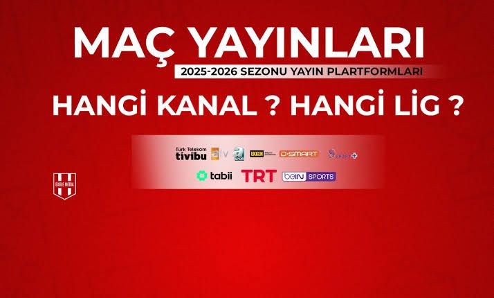 Yeni sezonun yayın haritası belli oldu! Şampiyonlar Ligi sürprizi