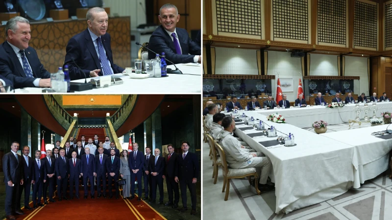 Cumhurbaşkanı Erdoğan’dan Süper Lig takımlarına mesaj: Hiçbir kupa huzurdan değerli değil