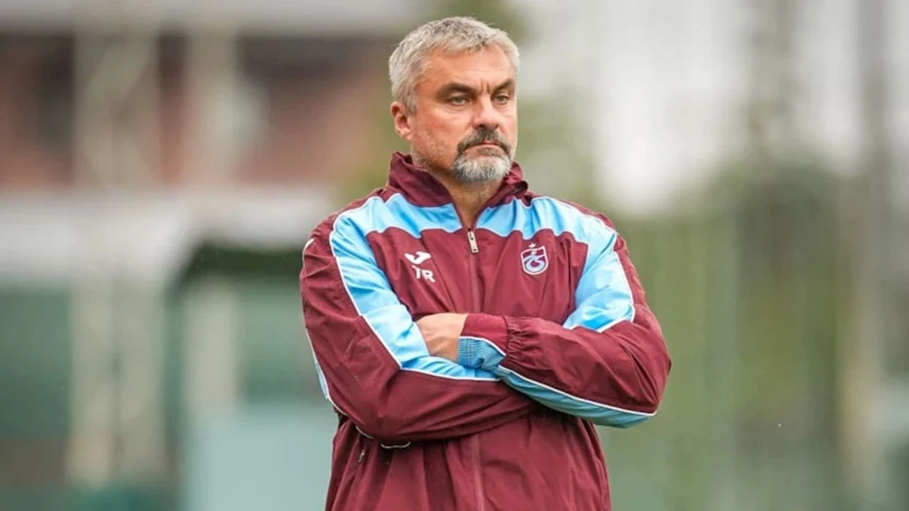 Thomas Reis, Trabzonspor'da ilk idmanına çıktı
