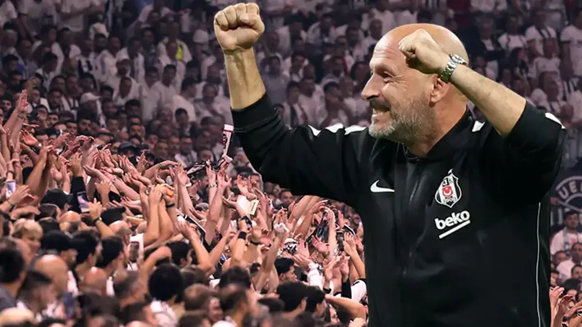 Beşiktaş tribünlerinde 'Italiano' korosu... 'Keşke 42 bin kişiyi tek tek kucaklayabilsem!'
