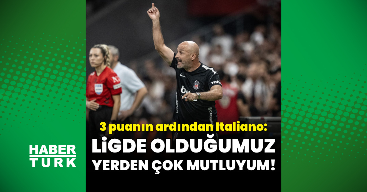 Vincenzo Italiano: Ligde şu anda olduğumuz yerden çok mutluyum!