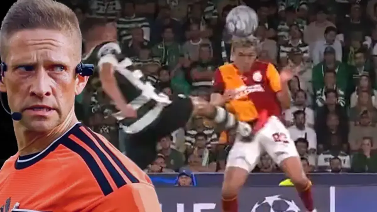 Sporting - Galatasaray maçında çok konuşulacak karar! Kırmızı kart isyanı
