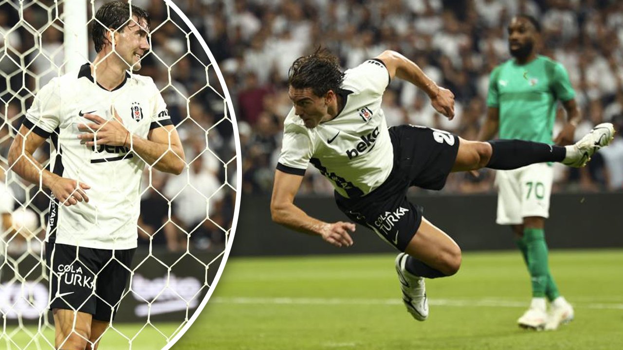 Dusan Vlahovic hasreti bitti: Beşiktaş taraftarından büyük destek