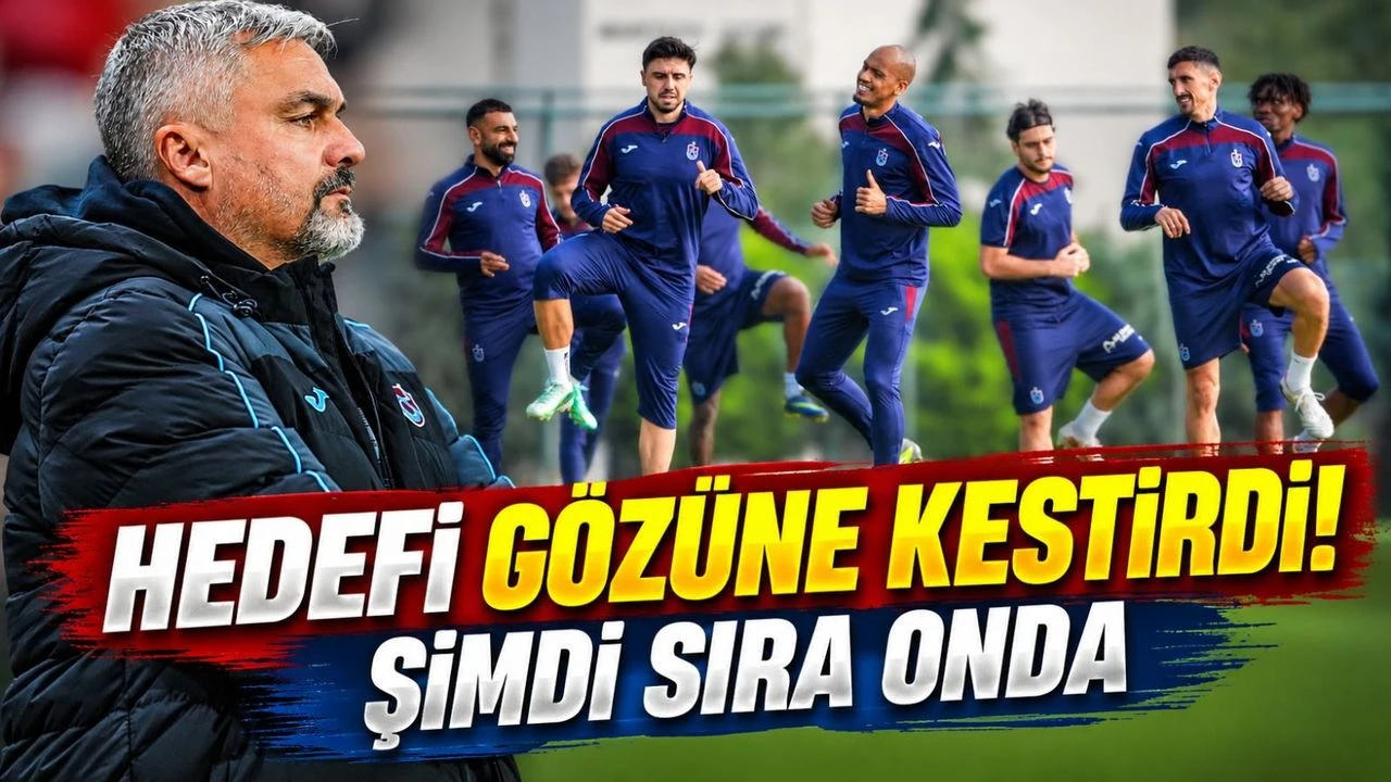 Trabzonspor'da Thomas Reis'ten Galibiyet Serisi Sonrası Dikkat Çeken Mesaj: Hedefini Belirledi!