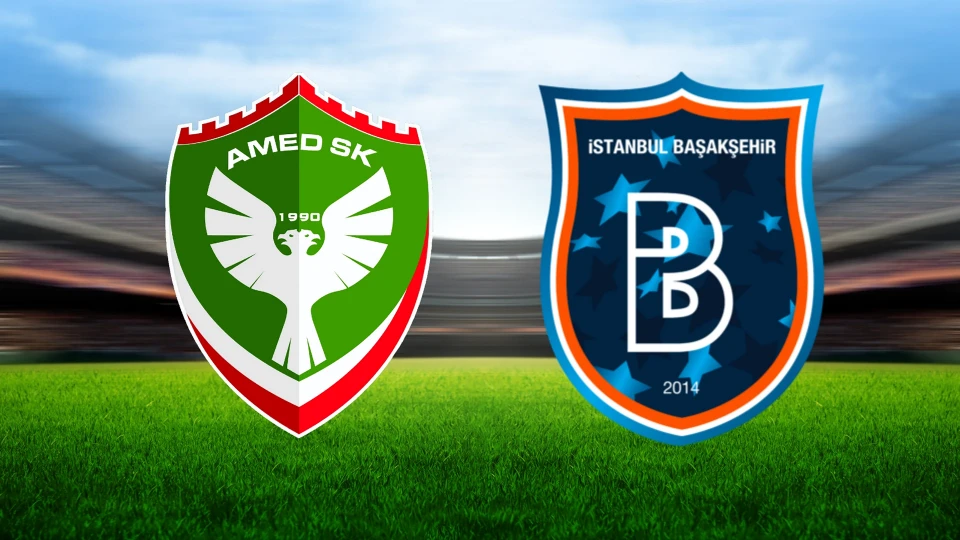 Amedspor - Başakşehir maçı canlı yayın bilgisi: Amedspor - Başakşehir maçı canlı nereden izlenir, hangi kanal veriyor?