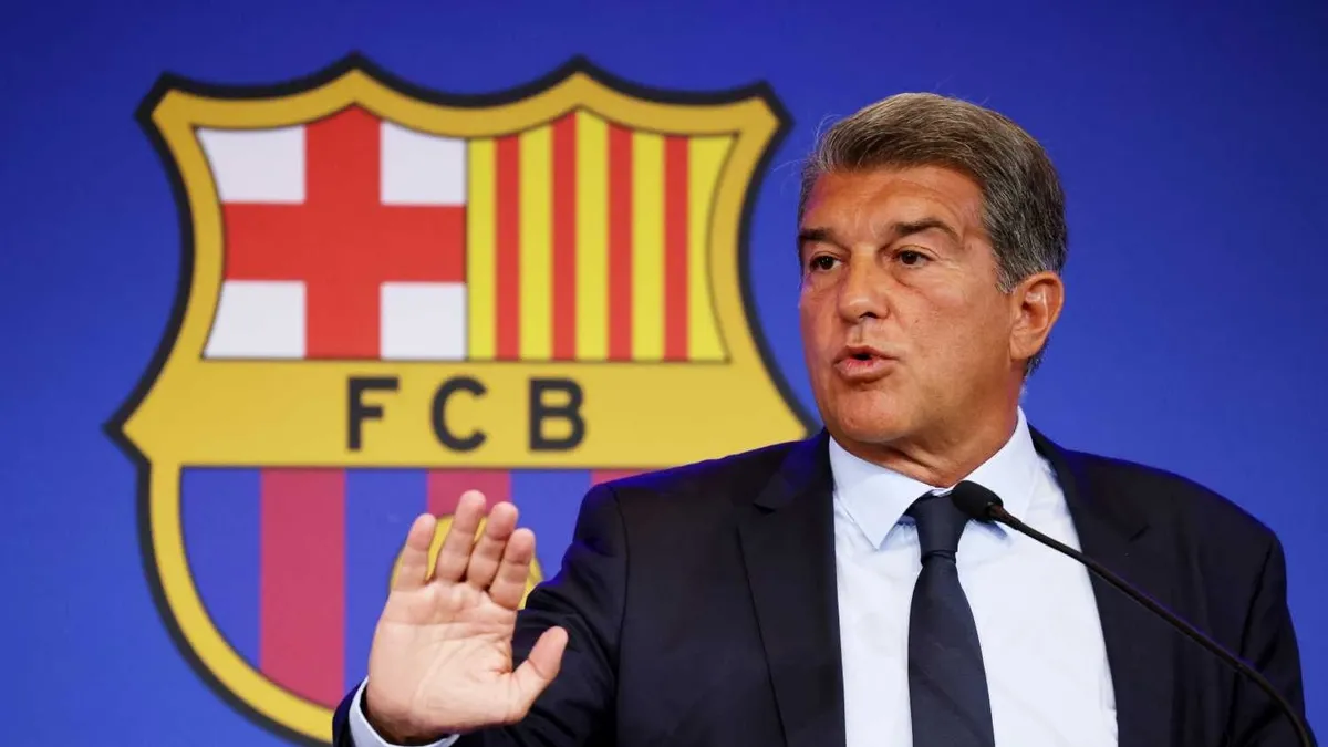 Barcelona Başkanı Joan Laporta'dan Galatasaray maçı öncesi iddialı açıklamalar!