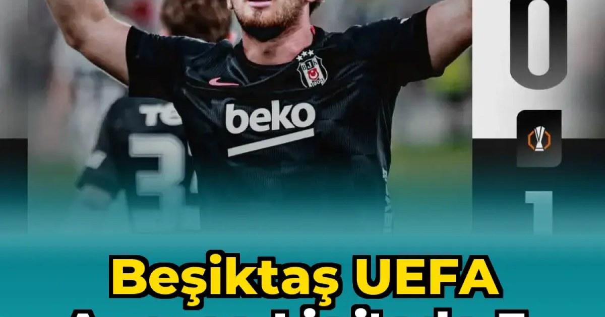 Beşiktaş UEFA Avrupa Ligi'nde 3. Ön Eleme Turu'nda FCH'yi 1-0 Mağlup Etti