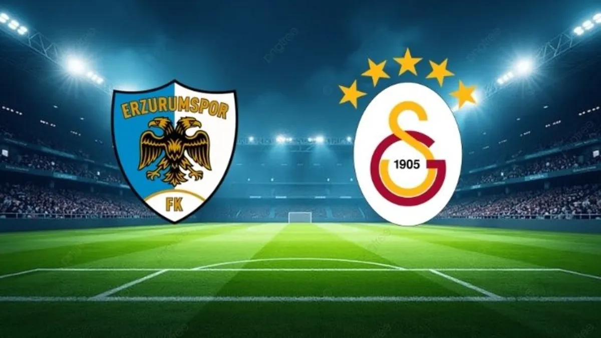 GALATASARAY ERZURUM DEPLASMANINDA! Erzurumspor FK-Galatasaray maçı ne zaman, saat kaçta, hangi kanalda?