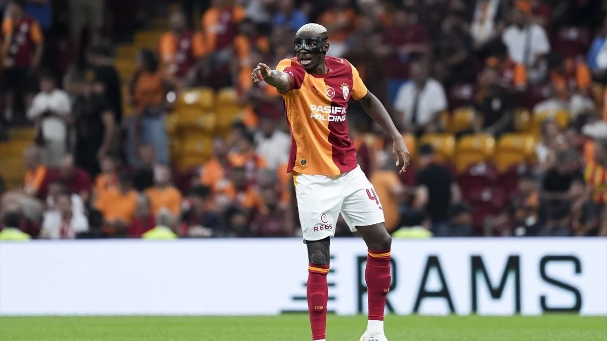 Galatasaray'ı kurtaran isim oldu: Victor Osimhen...