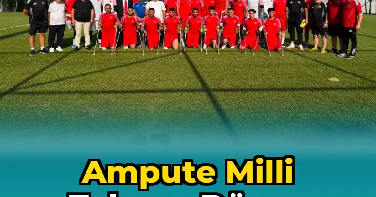 Ampute Milli Takımı, Dünya Kupası'na hazırlanıyor