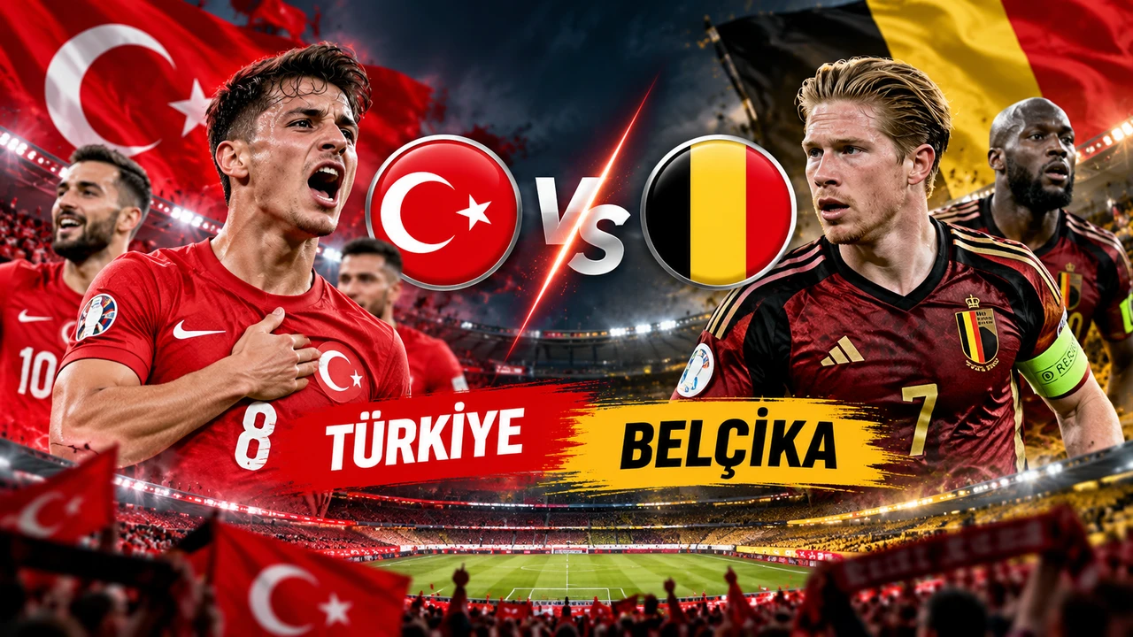 Türkiye-Belçika Milli Maçı Ne Zaman Nerede Oynanacak?