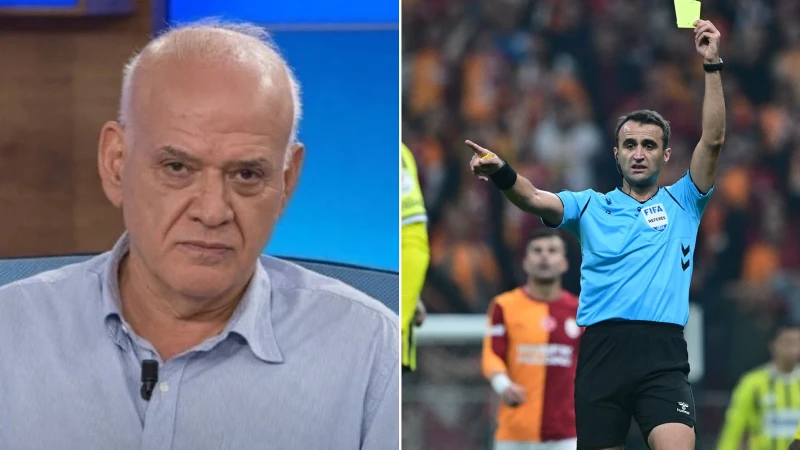 Ahmet Çakar'dan derbi hakemine sert eleştiri: "Çok kritik iki hata!"