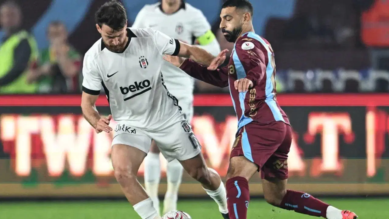 Trabzonspor, Süper Lig’de konuk ettiği Beşiktaş’ı 2-0 yendi: ‘Salah tufan'ı