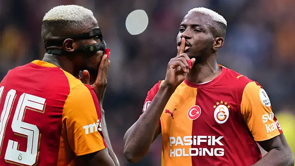 Büyük maçların golcüsü! Galatasaray'da Victor Osimhen fırtınası