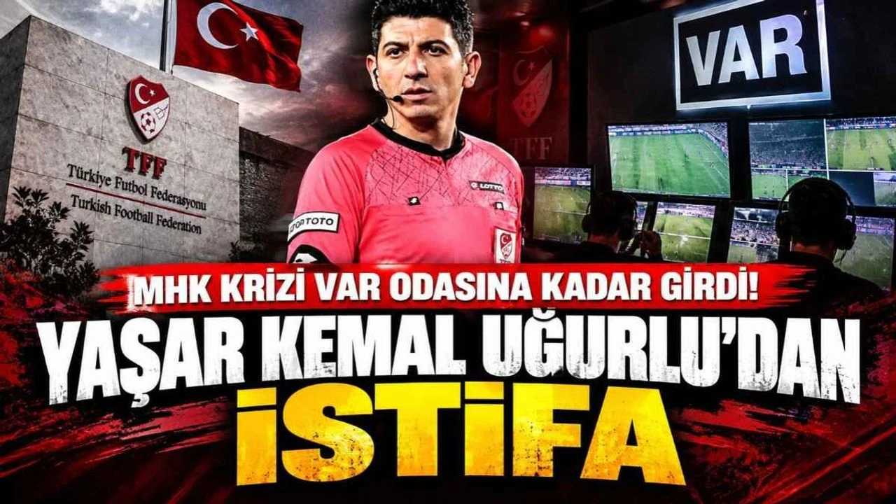 MHK krizi VAR odasına kadar girdi! Yaşar Kemal Uğurlu’dan istifa