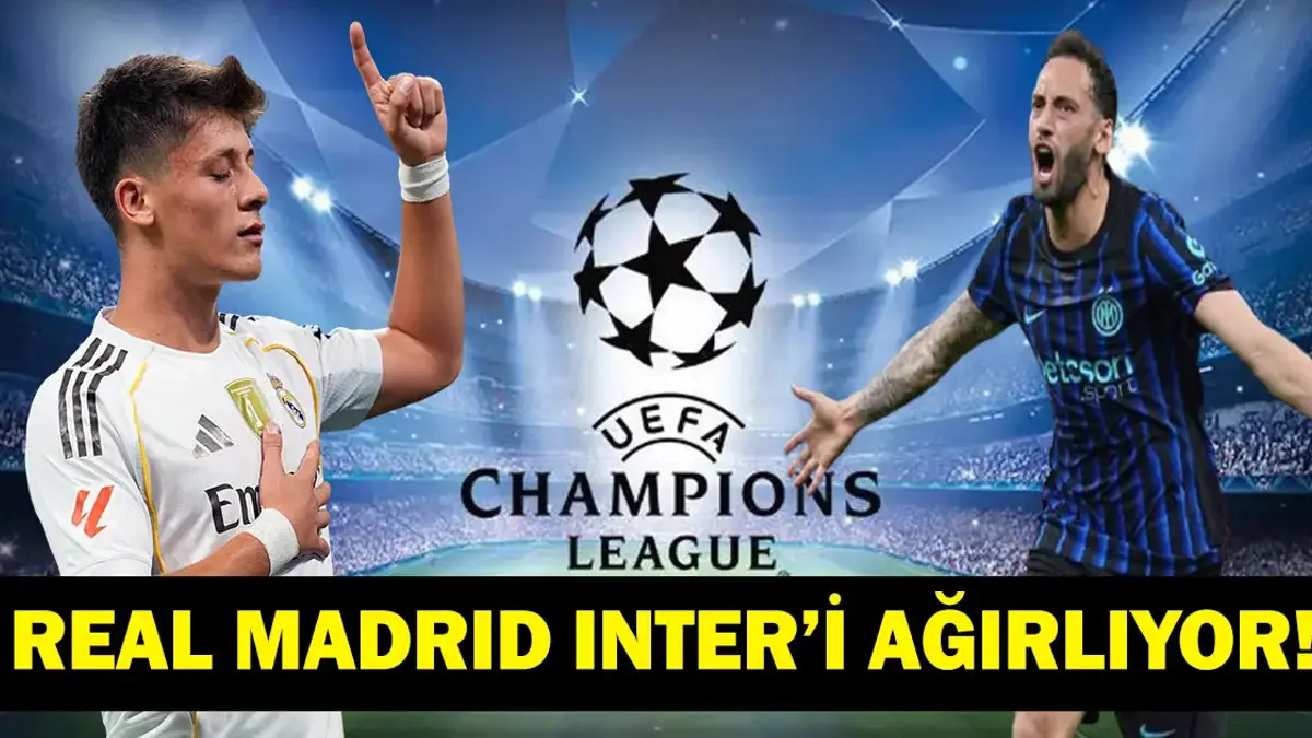 REAL MADRID INTER CANLI İZLE: Şampiyonlar Ligi Real Madrid Inter Maçı Hangi Kanalda, Saat Kaçta? Maç Nereden İzlenir, Şifresiz Mi? Arda Güler…