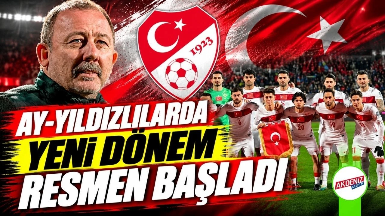 TFF Açıkladı! Sergen Yalçın Millî Takımda
