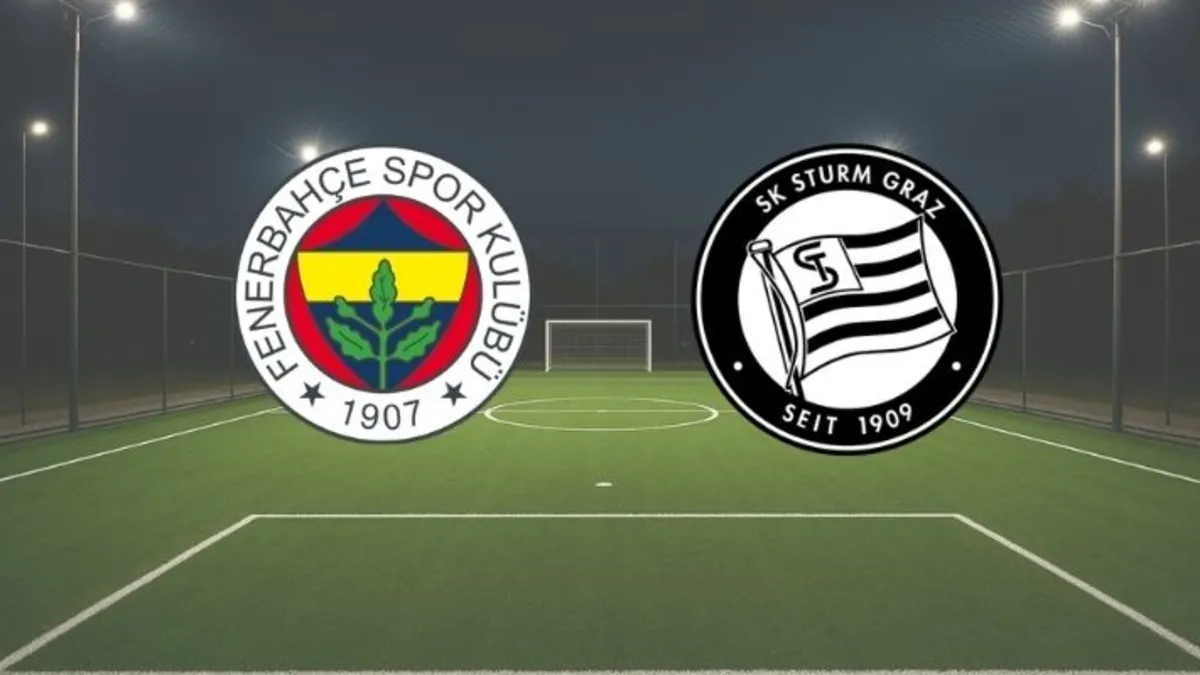 Fenerbahçe - Sturm Graz maçı ne zaman, saat kaçta, hangi kanalda? Şampiyonlar Ligi maç yayın kanalı!