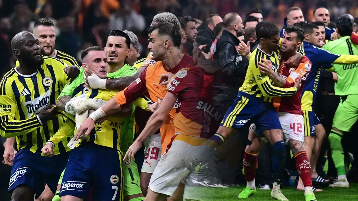 Galatasaray-Fenerbahçe derbisinin faturası ağır olabilir! 10 maç ceza ihtimali var - Süper Lig