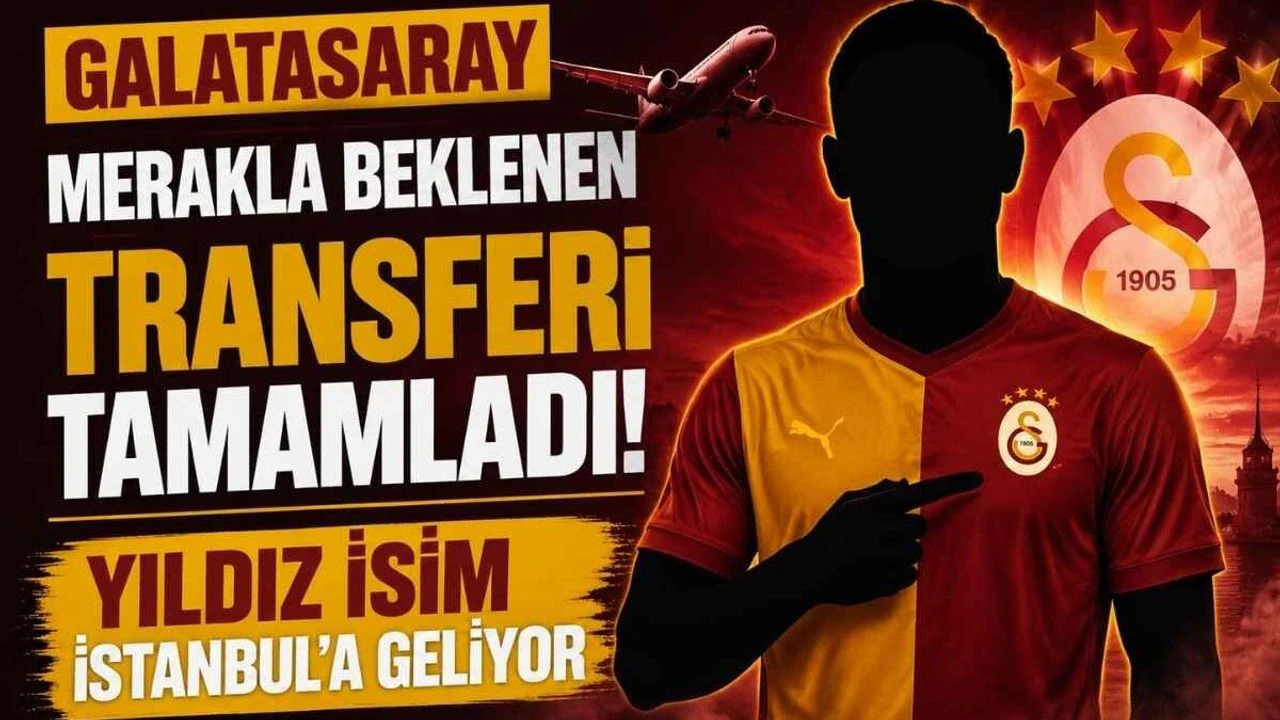 Galatasaray merakla beklenen transferi tamamladı! Yıldız isim İstanbul’a geliyor