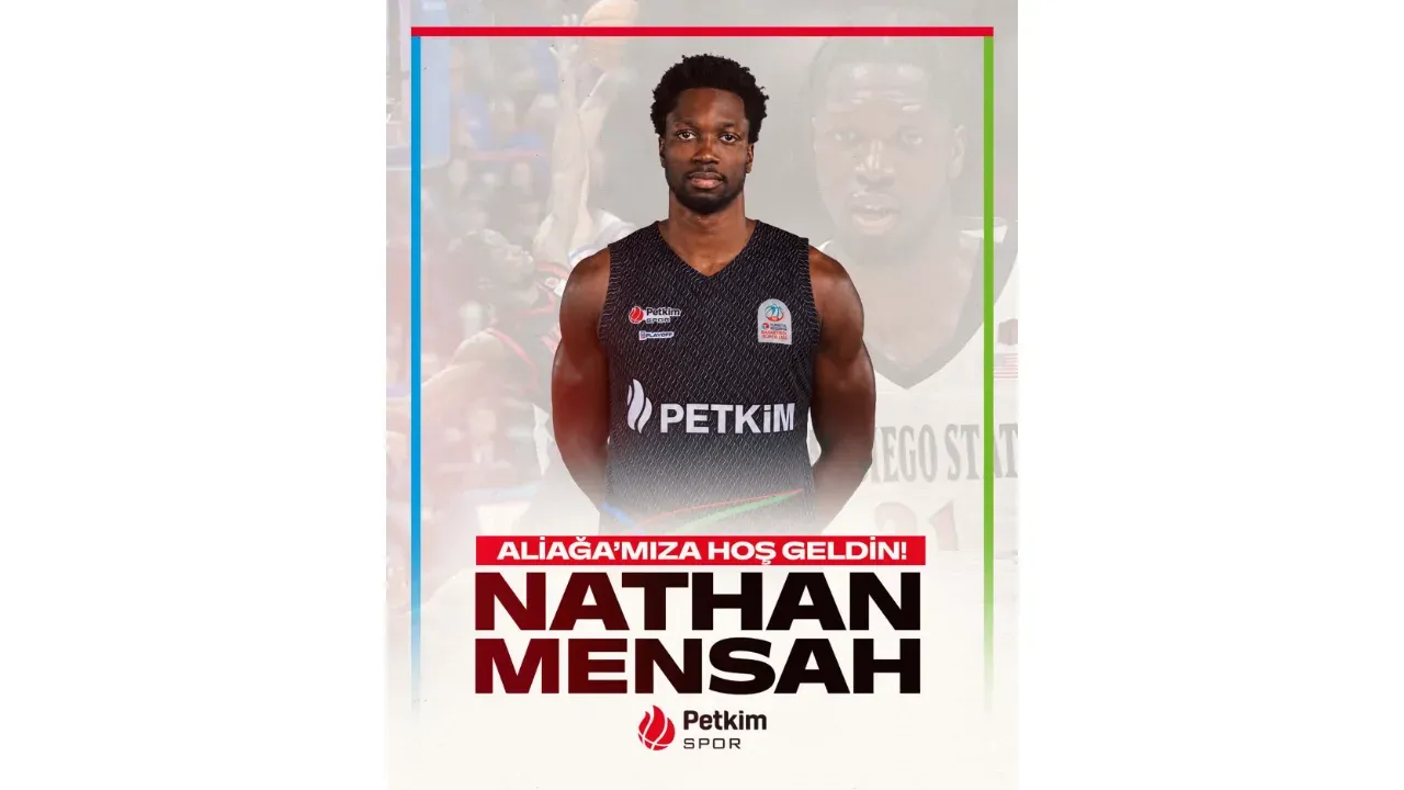 Aliağa Petkimspor, Nathan Mensah ile kadrosunu güçlendirdi