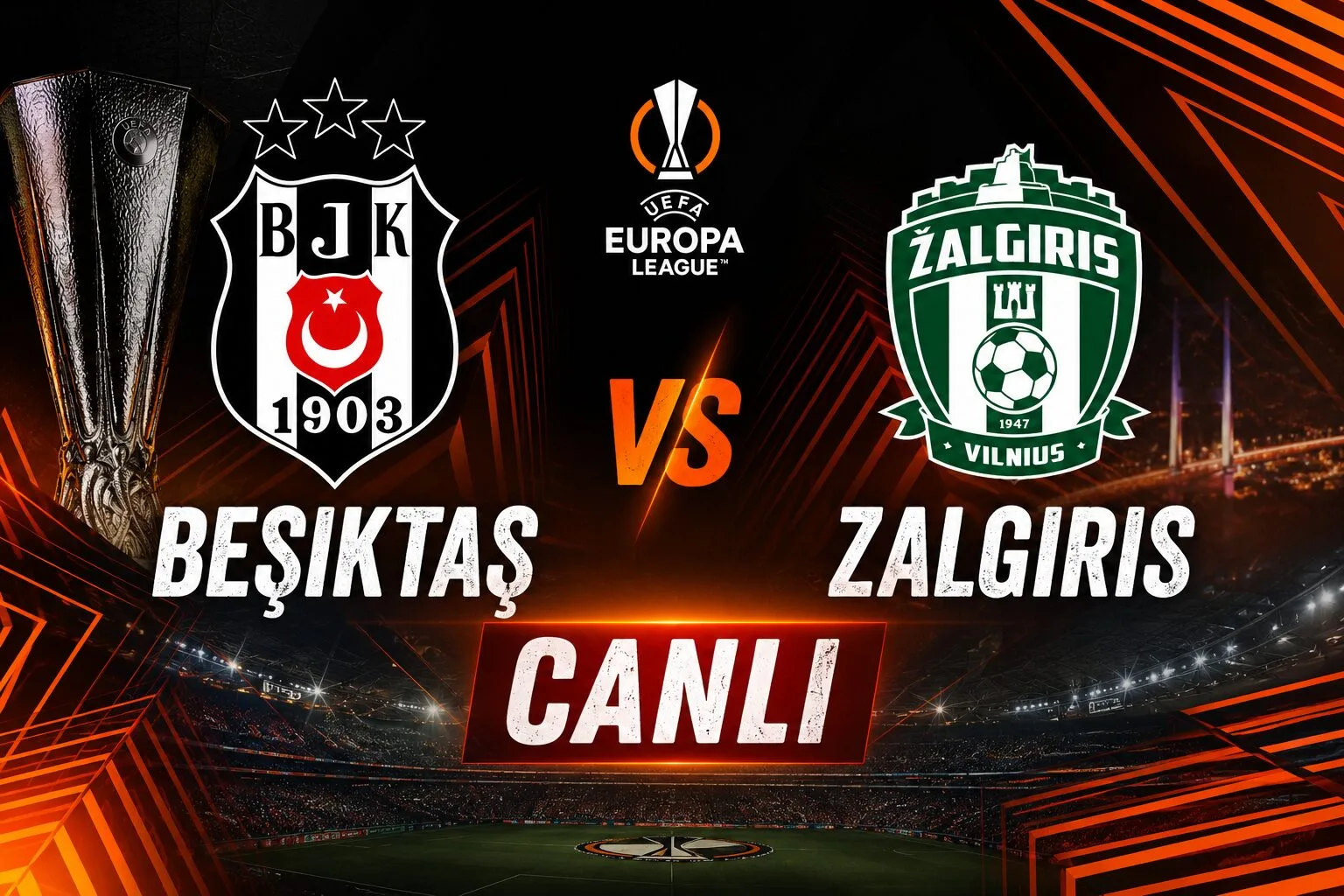 Beşiktaş - Kauno Zalgiris canlı izle! Maçın kadrosu belli oldu Vlahovic oynayacak mı Maç nereden, nasıl izlenir?