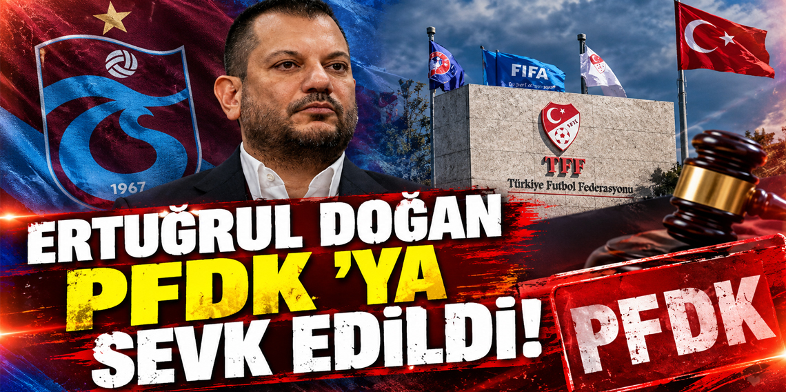 TFF PFDK Sevklerini Acıkladı! Ertugrul Dogan Listede!